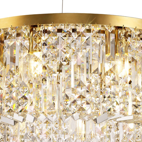 Zula Round Pendant Chandelier 8 Light